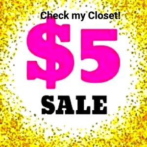 5$ Closet Sale!!